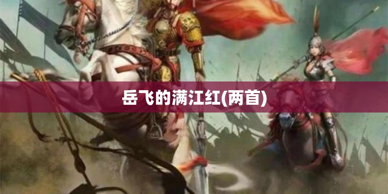 岳飞的满江红(两首)
