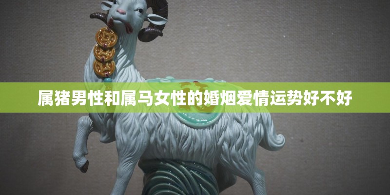 属猪男性和属马女性的婚烟爱情运势好不好